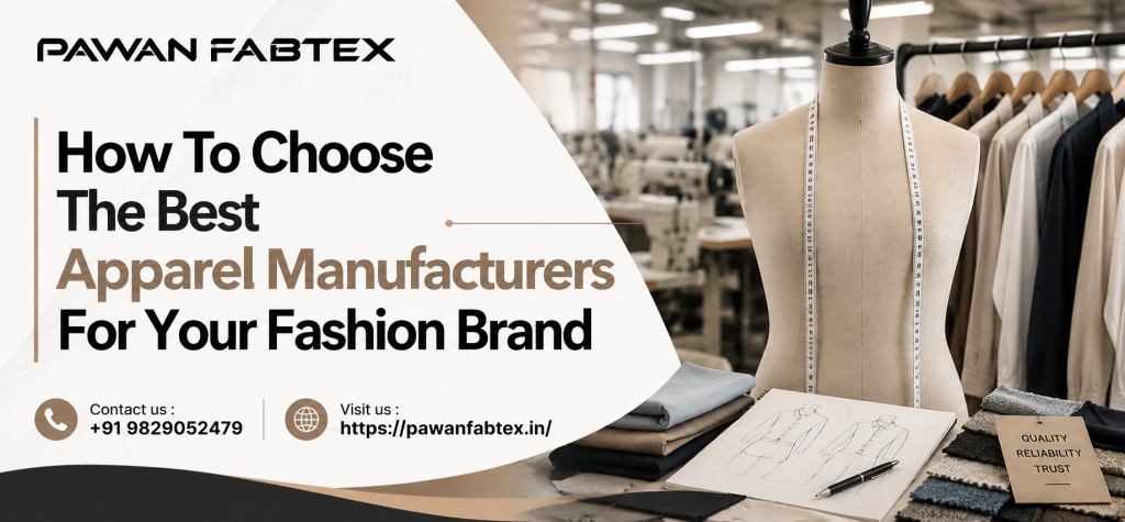 best apparel manufacturers